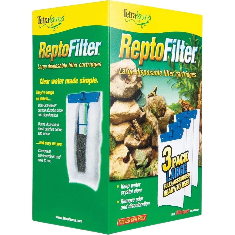 Kucbraly Aquarium Tetra Replacement Repto Disposal Filter Cartridge Terrarium 10